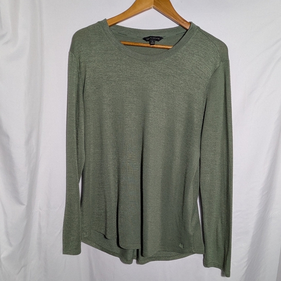 Banana Republic Tops - Banana Republic Long‎ Sleeve T-shirt  Olive Green Soft Light-Weight Classic XL